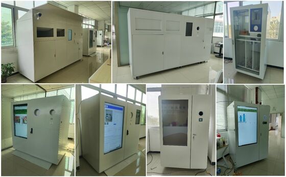 21inch Touch Screen Reverse Vending Machine For PET and metal can Recycling